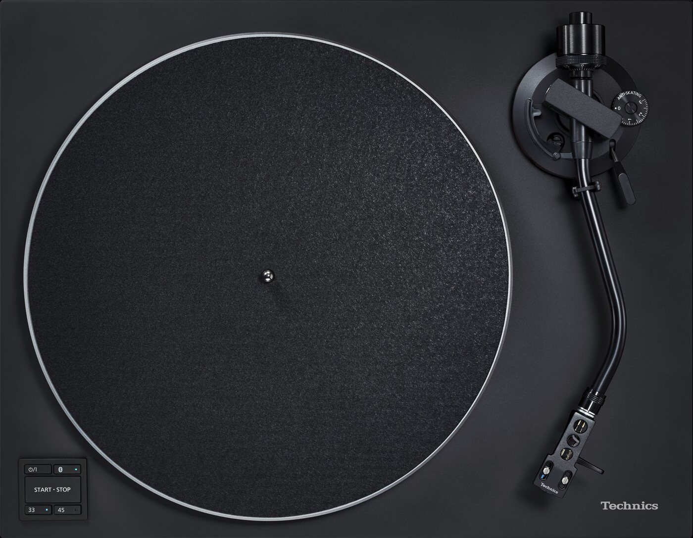 Technics SL-40CBT, вид сверху, отделка Black
